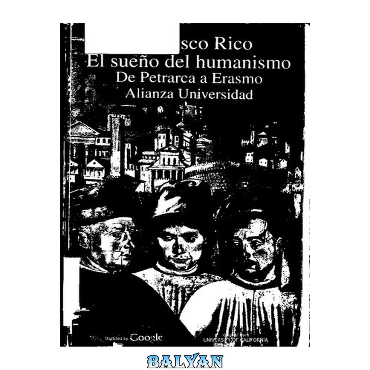 جلد کتاب El sueño del humanismo (De Petrarca a Erasmo)