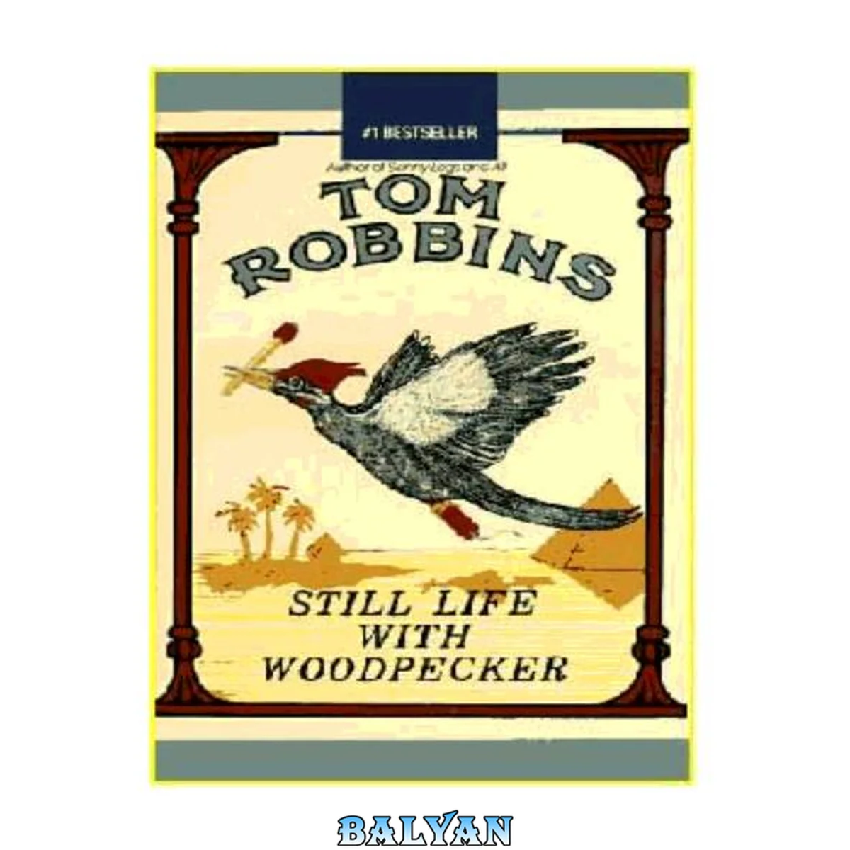 جلد کتاب Still Life with Woodpecker