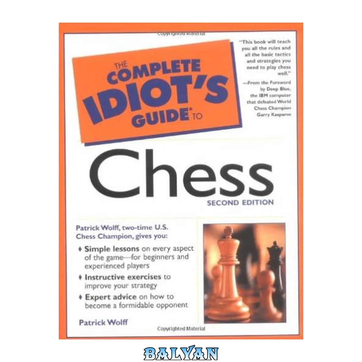 جلد کتاب The Complete Idiot's Guide to Chess (2nd Edition)