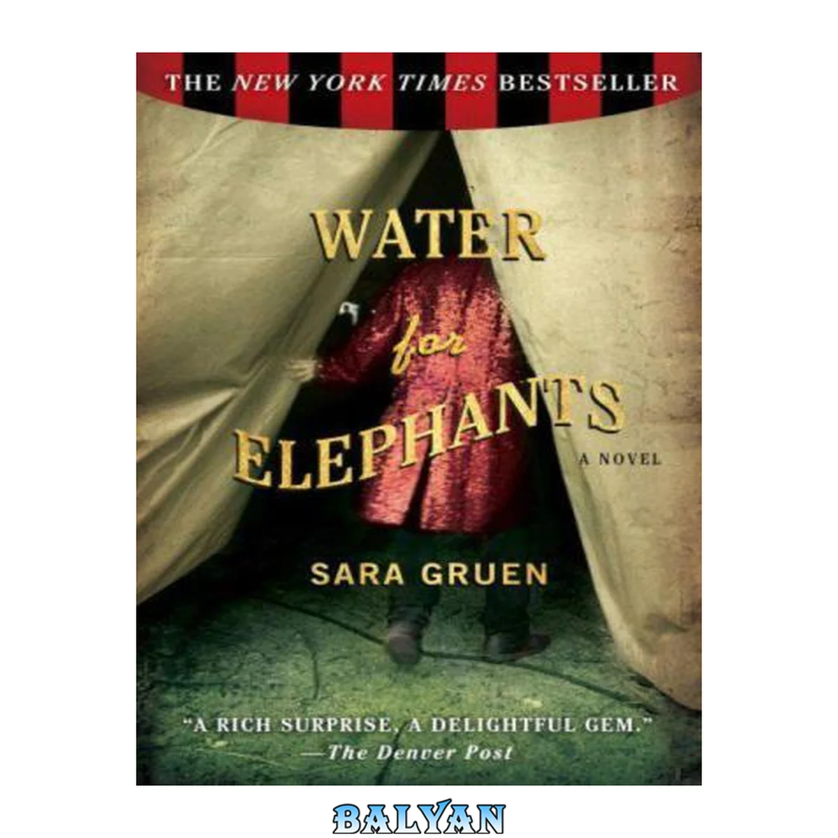 جلد کتاب Water for Elephants