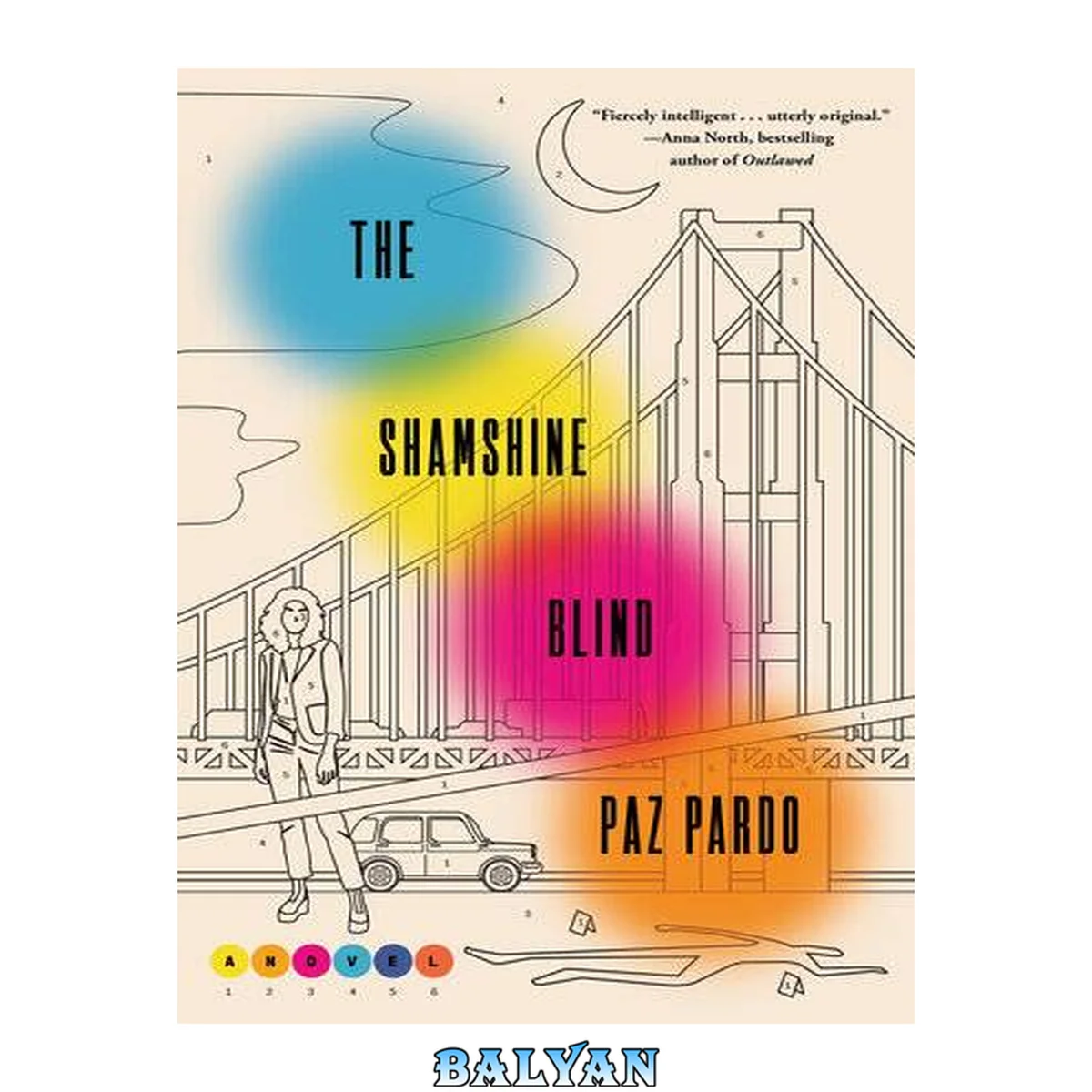 جلد کتاب <<The>> shamshine blind a novel