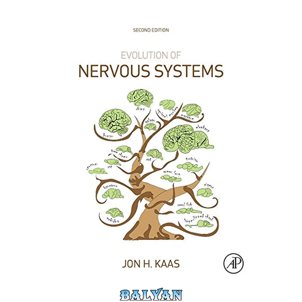 جلد کتاب Evolution of Nervous Systems, Second Edition