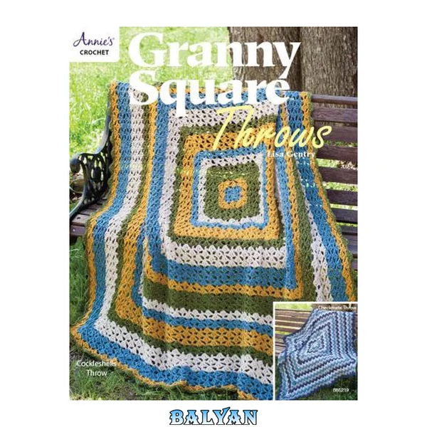 Granny Square Throws Crochet Pattern
