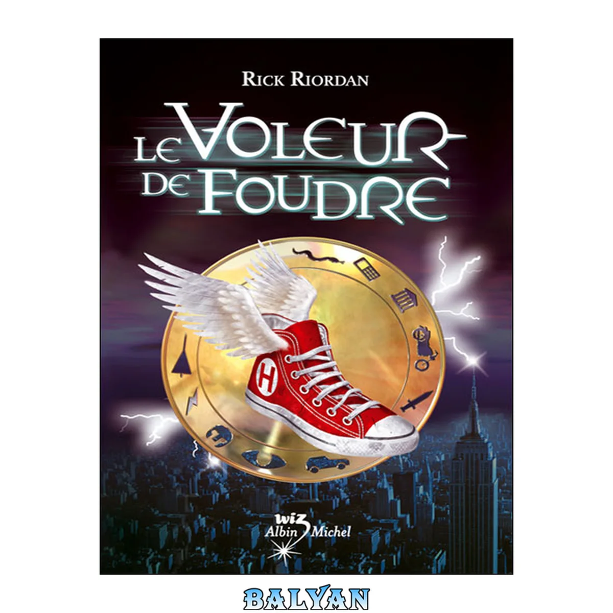 جلد کتاب Percy Jackson, tome 1: Le Voleur de foudre