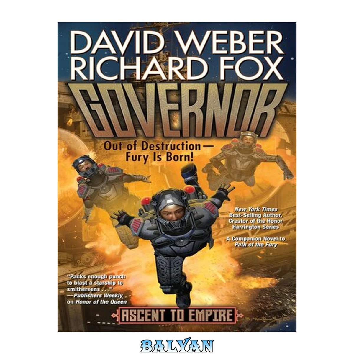 جلد کتاب Governor : an ascent to empire novel