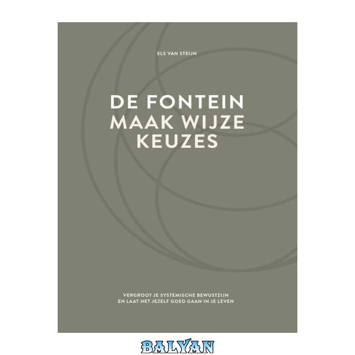 جلد کتاب De fontein, maak wijze keuzes : vergroot je systemische bewustzijn en laat het jezelf goed gaan in je leven