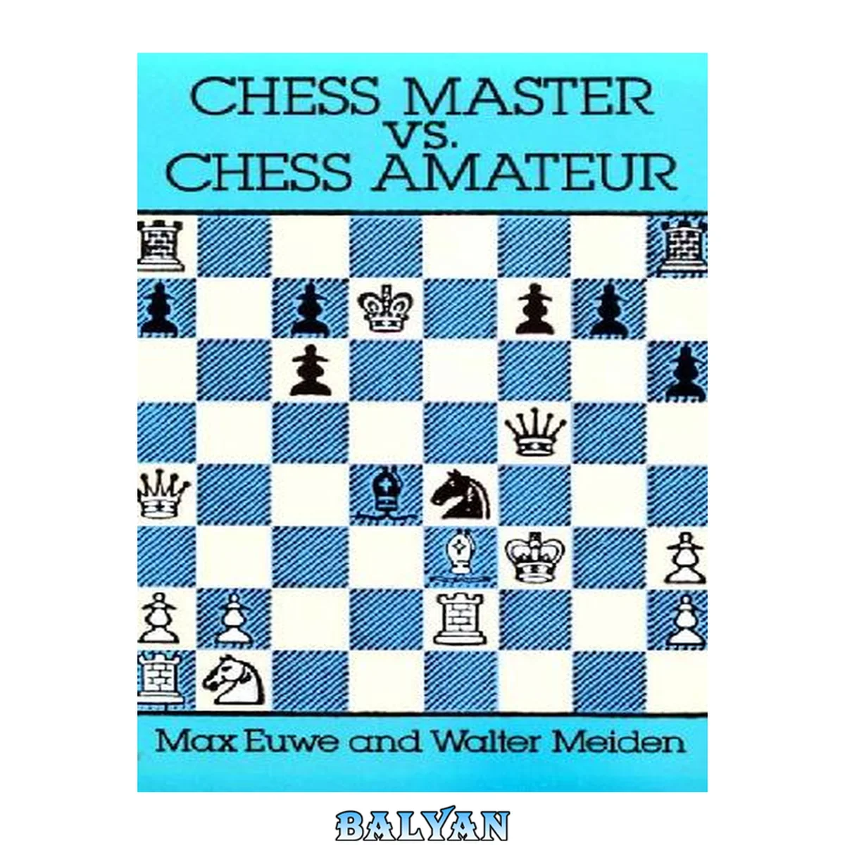 جلد کتاب Chess Master vs  Chess Amateur