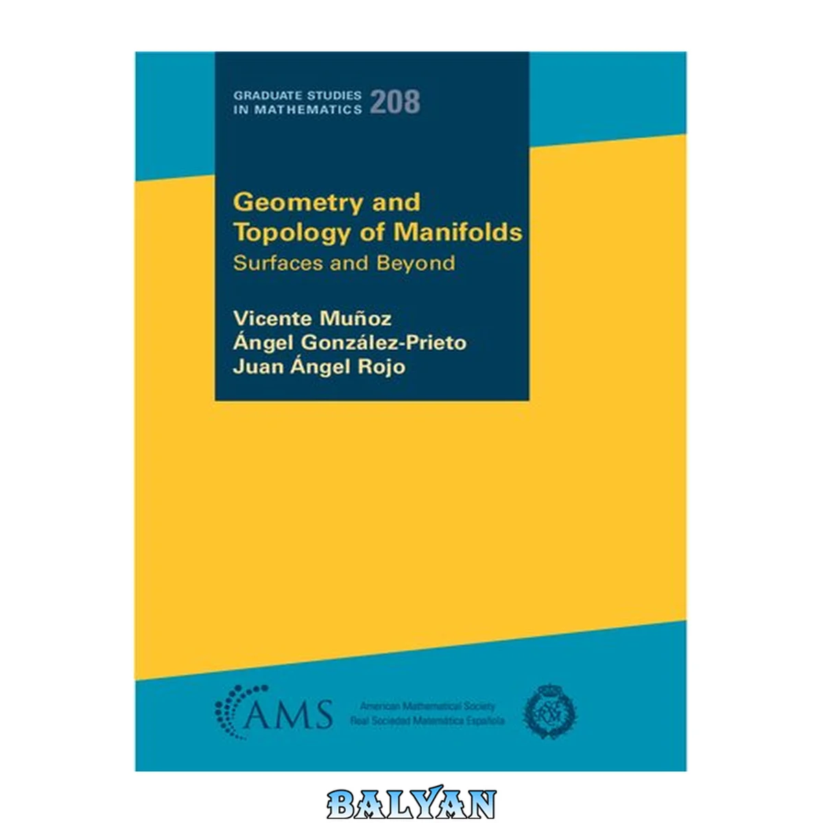 جلد کتاب Geometry and topology of manifolds : surfaces and beyond