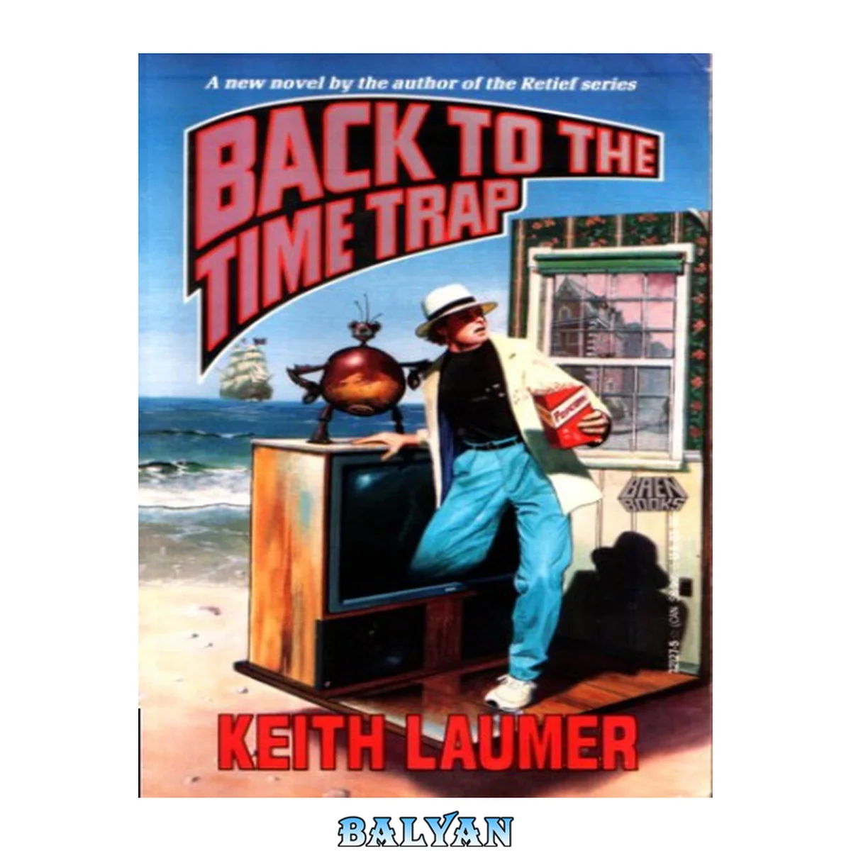 جلد کتاب Back to the Time Trap