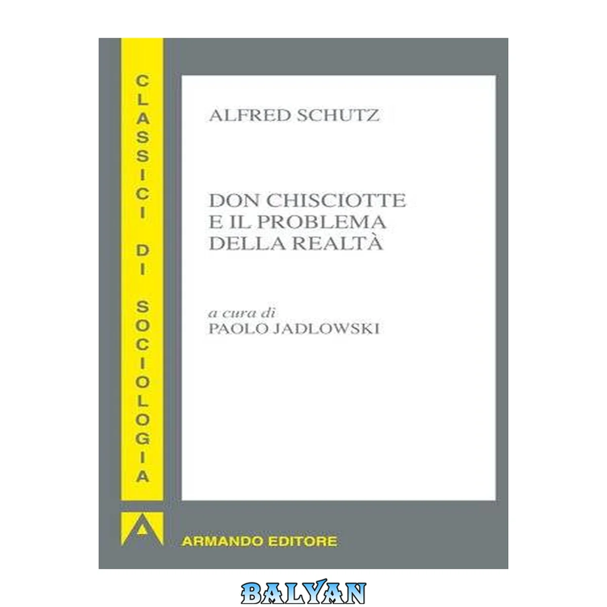 جلد کتاب Don Chisciotte e il problema della realtà