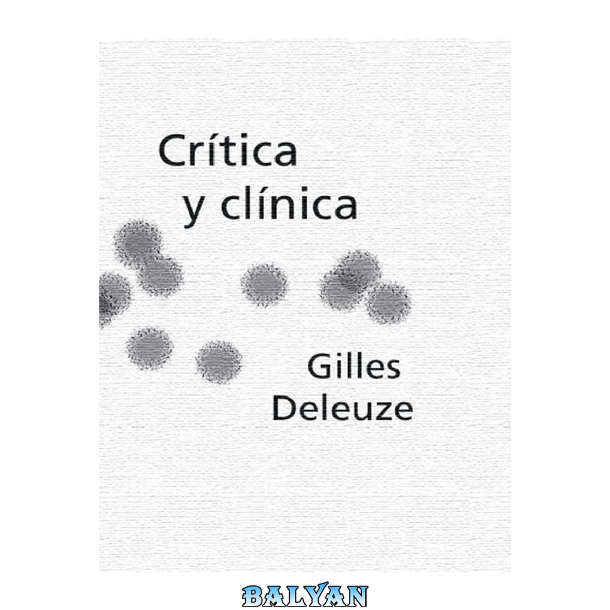 جلد کتاب Crîtica y clînica