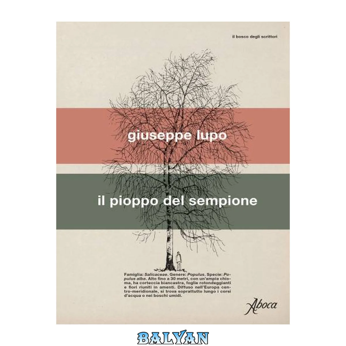 جلد کتاب Il pioppo del Sempione