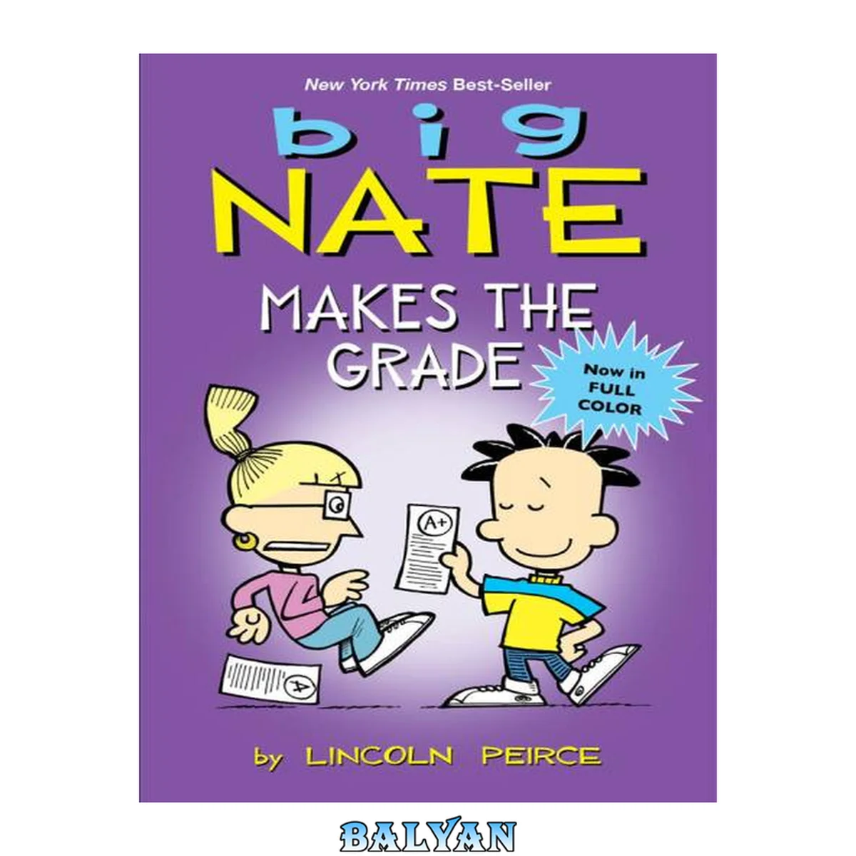 جلد کتاب Big Nate: Makes the Grade