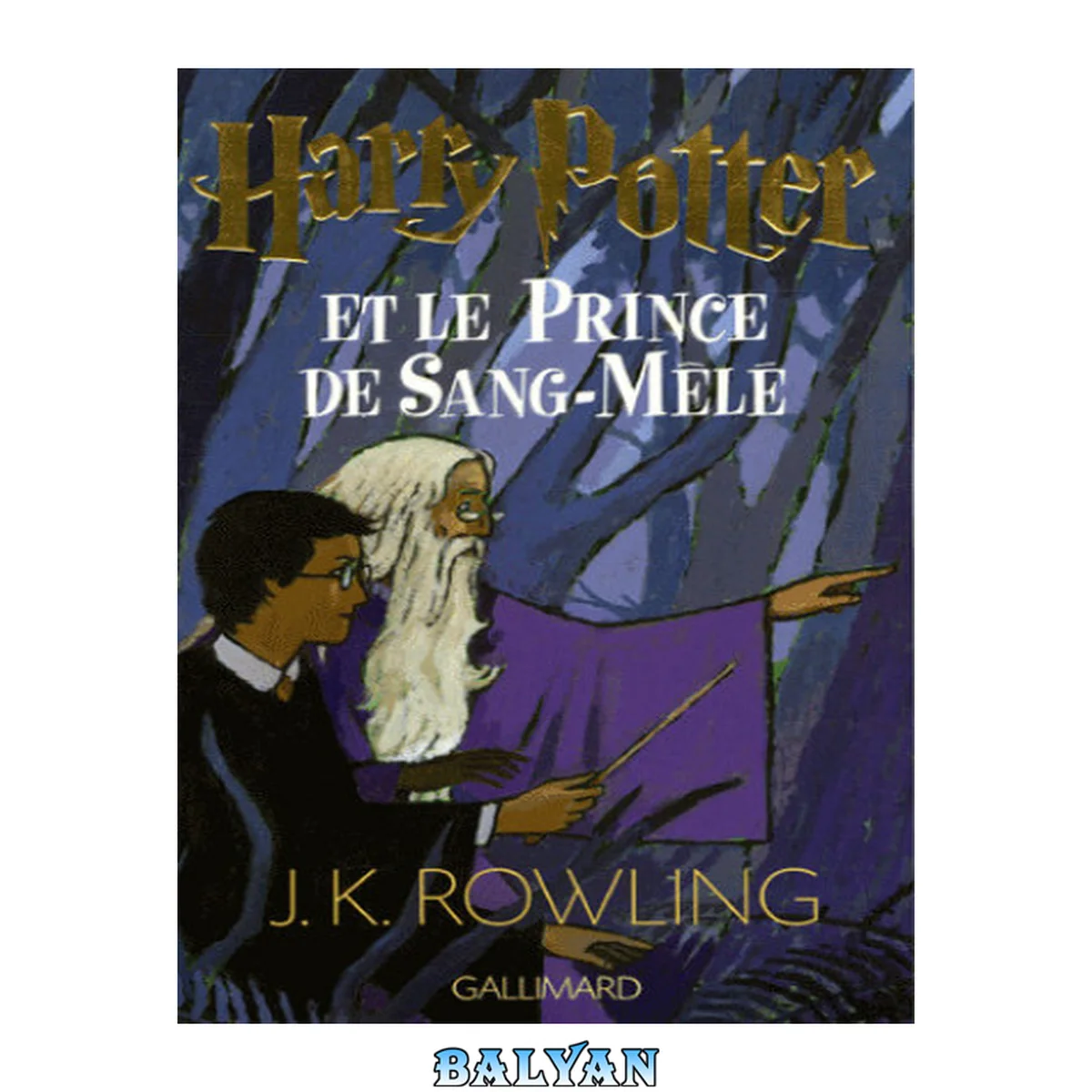جلد کتاب Harry &amp; Le Prince de Sang Mêlé