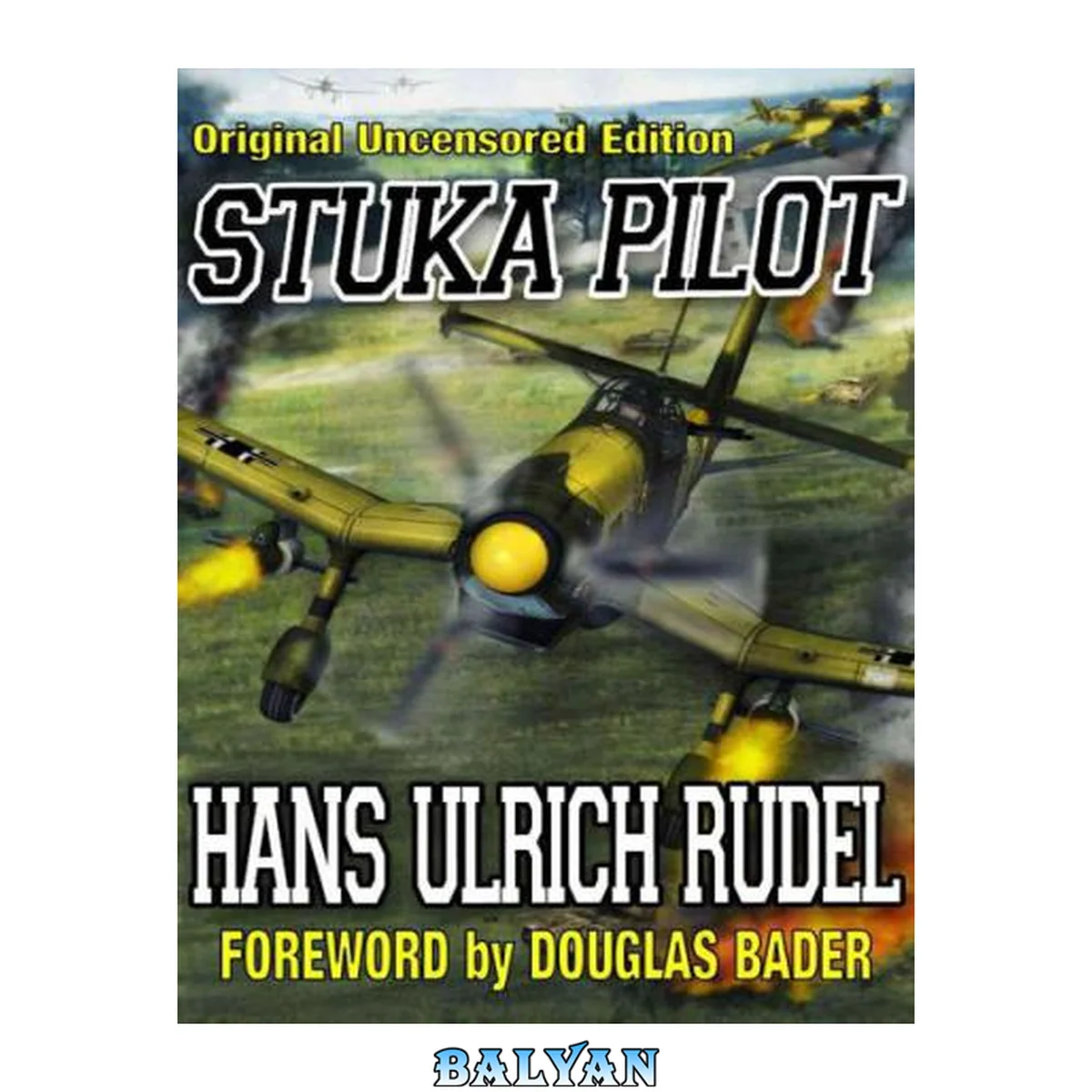 جلد کتاب Stuka Pilot