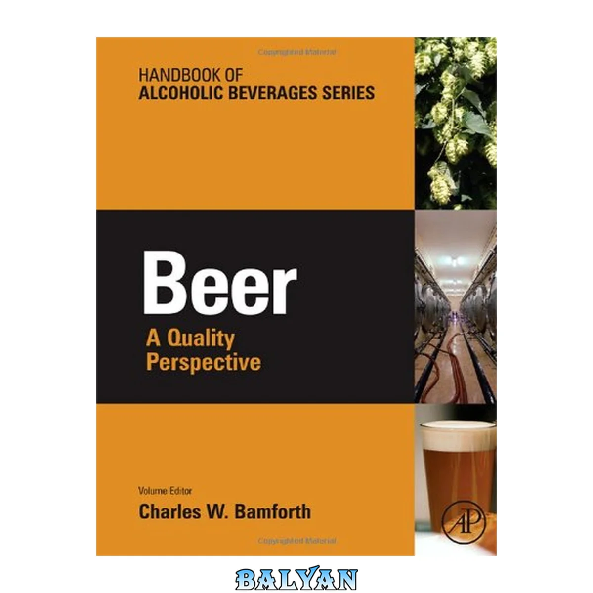 جلد کتاب Beer: A Quality Perspective (Handbook of Alcoholic Beverages)
