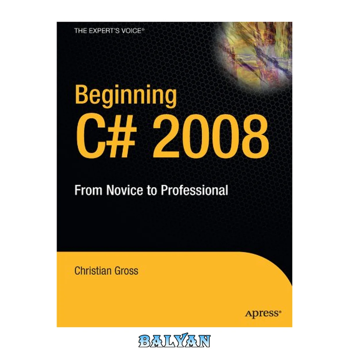 جلد کتاب Beginning C Sharp. 2008. From Novice to Pro