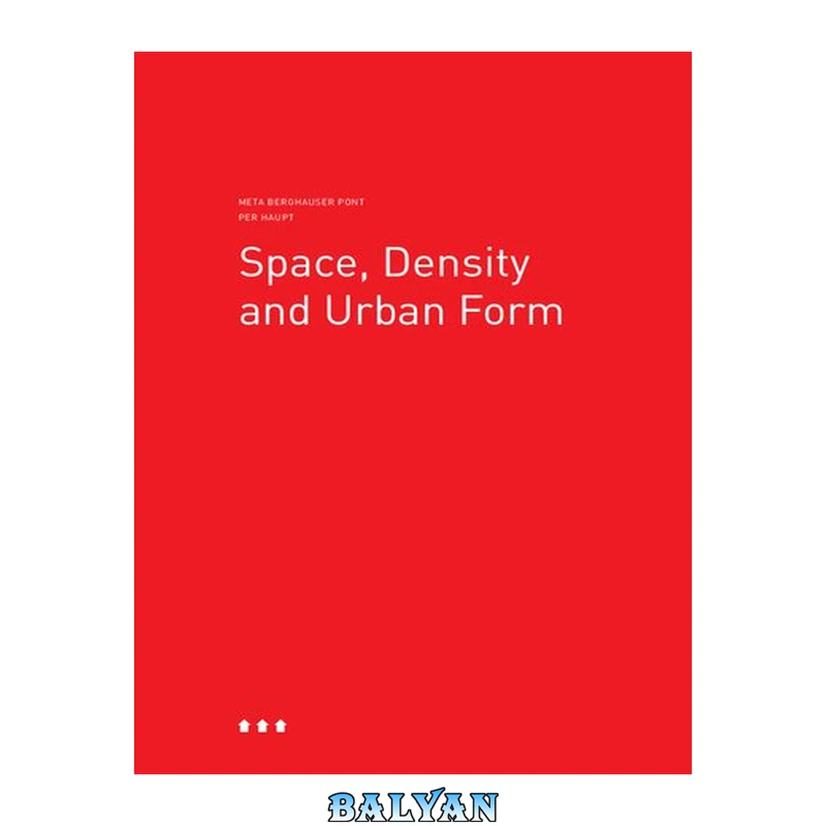 جلد کتاب Space, density and urban form.