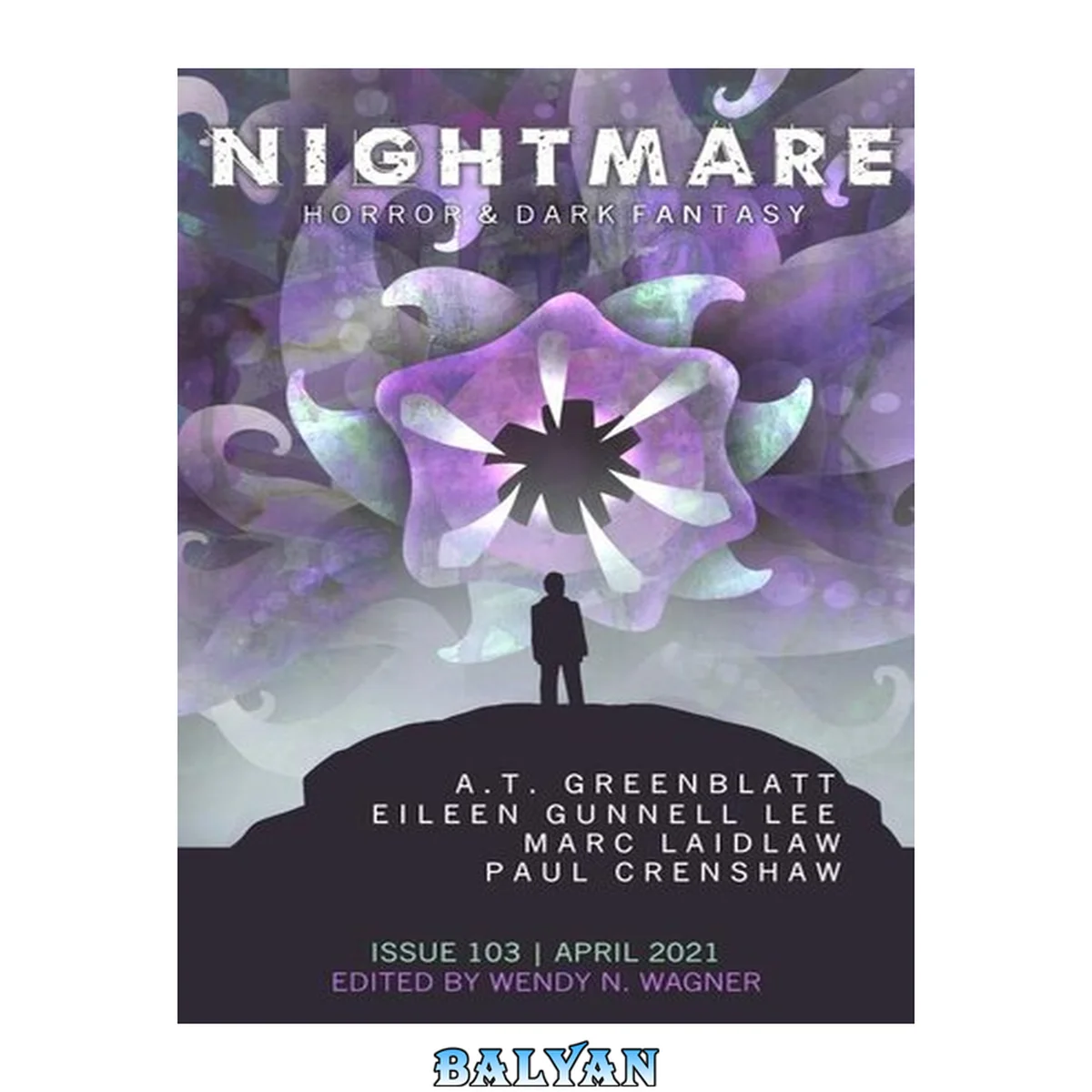 جلد کتاب Nightmare Magazine, Issue 103 (April 2021)