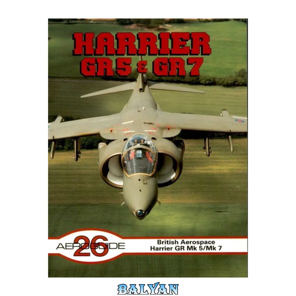 جلد کتاب British Aerospace Harrier GR5 &amp; GR7