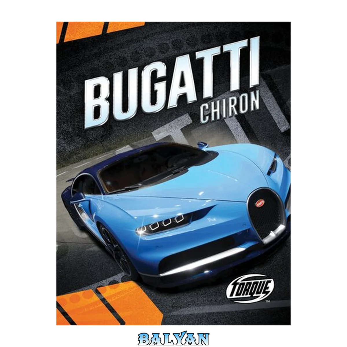 جلد کتاب Bugatti Chiron