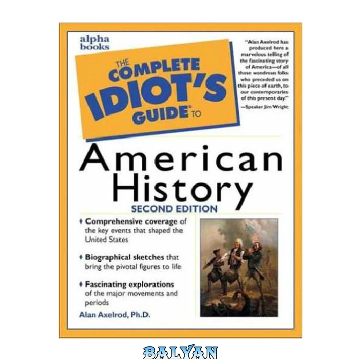 جلد کتاب The Complete Idiot's Guide to American History
