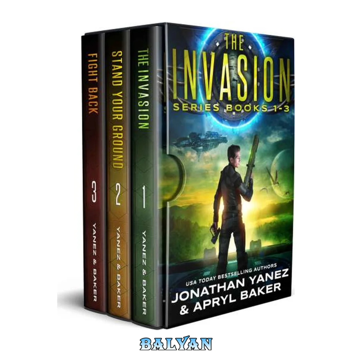 جلد کتاب The Invasion Boxed Set : An Intergalactic Space Opera Adventure (A Gateway to the Galaxy Series)