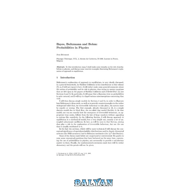 Bayes, Boltzmann and Bohm - Probabilities in Physics