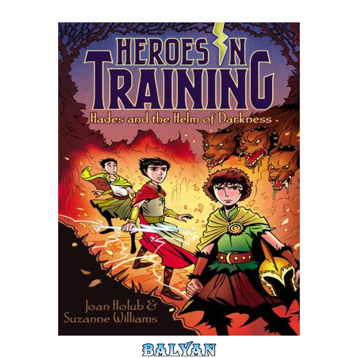 جلد کتاب Hades and the helm of darkness [eBook - NC Kids Digital Library] : Heroes in Training Series, Book 3