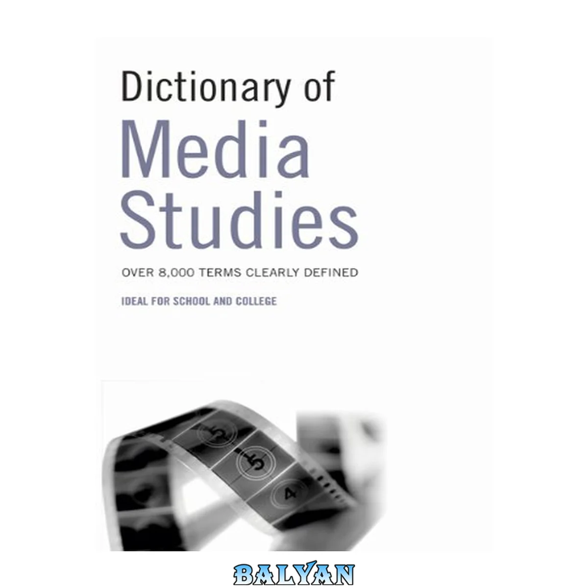 جلد کتاب Dictionary of Media Studies
