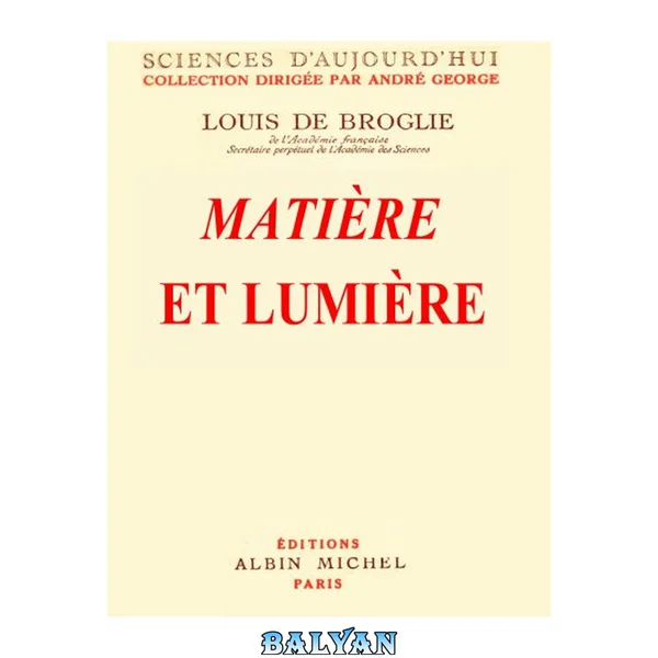 Matière et lumière