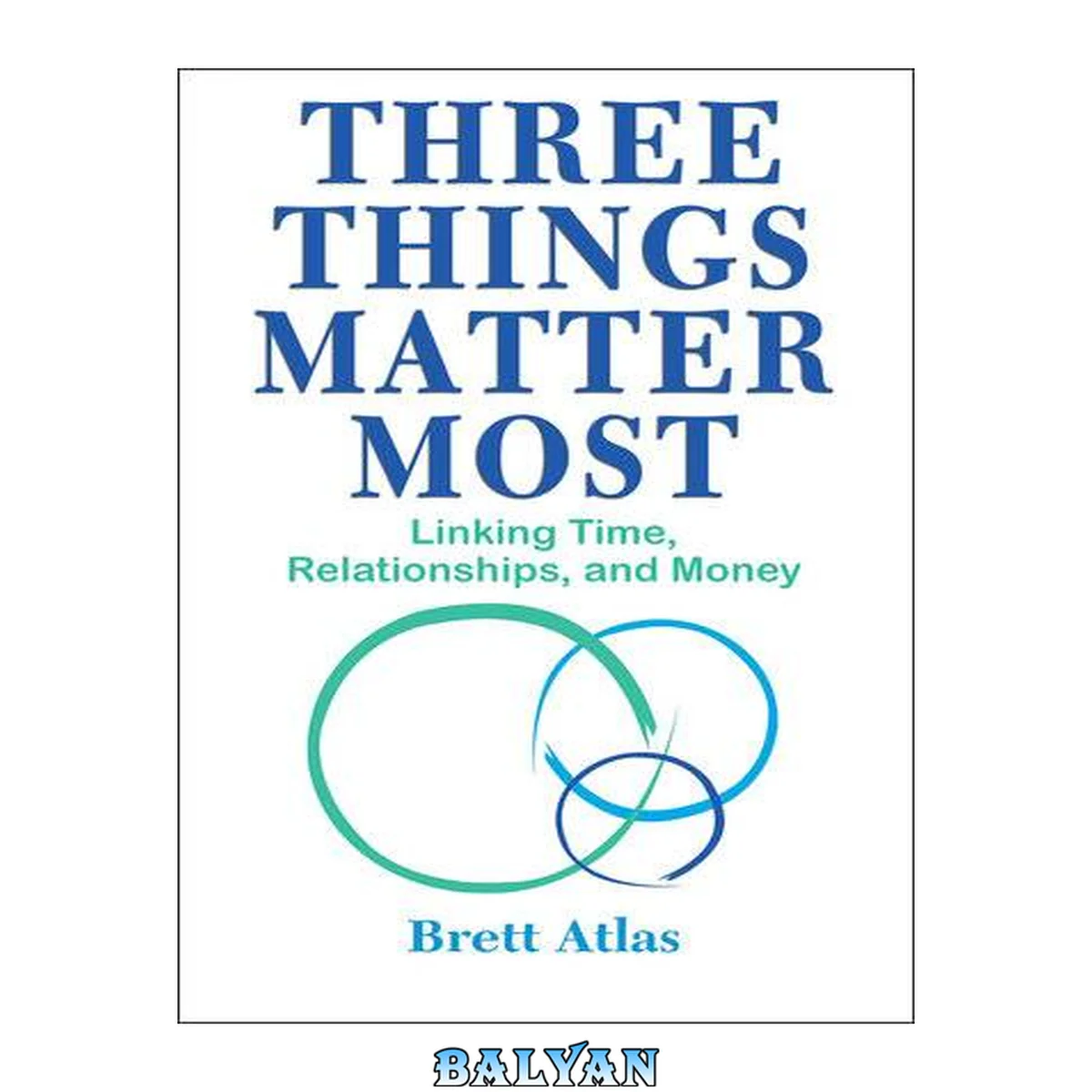 جلد کتاب Three things matter most : linking time, relationships, and money