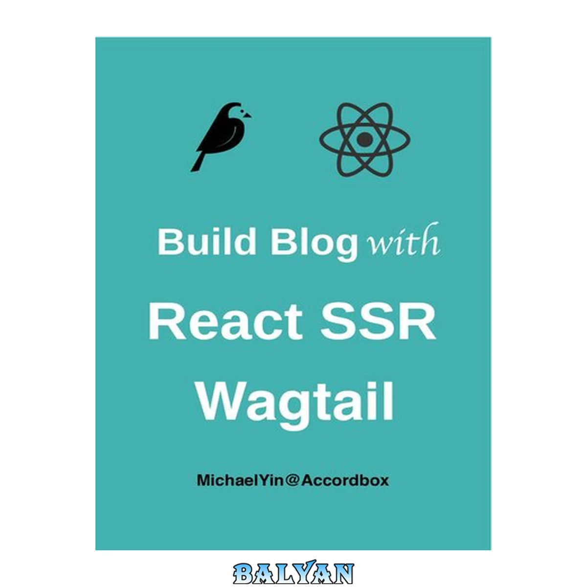 جلد کتاب ساخت وبلاگ با React DDR Wagtail