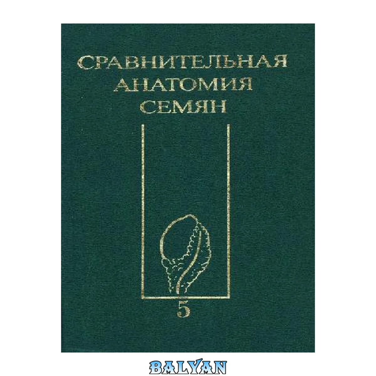 جلد کتاب Сравнительная анатомия семян, Anatomia seminum comparativa / Т. 5 Двудольные. Rosidae I Том 5