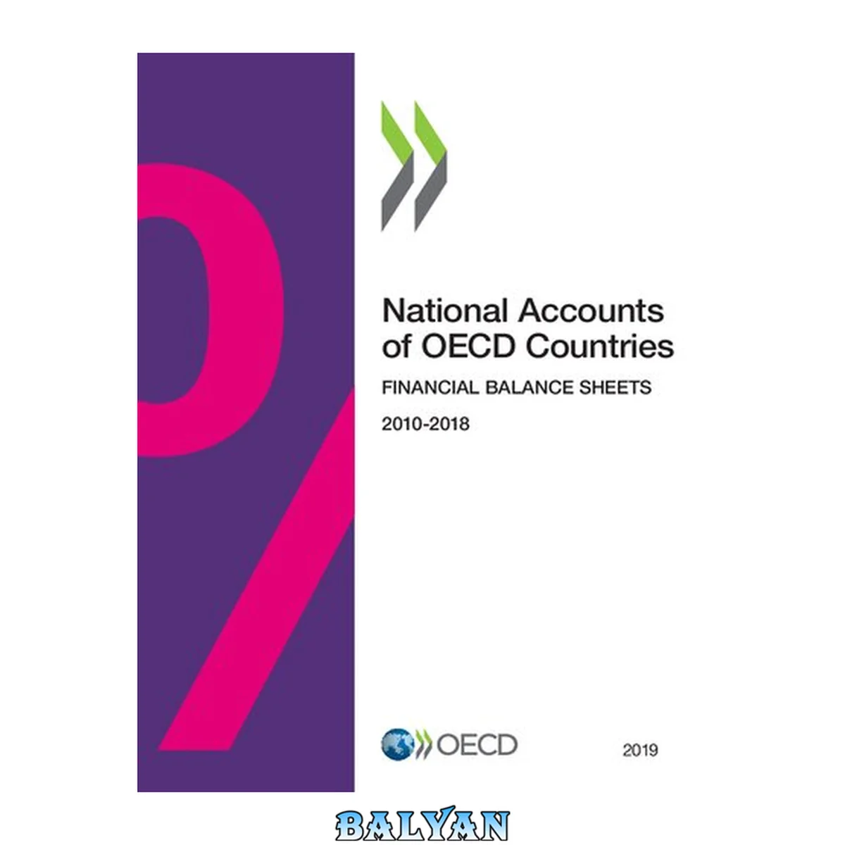 جلد کتاب OECD National accounts of OECD countries financial balance sheets 2019 2010-2018