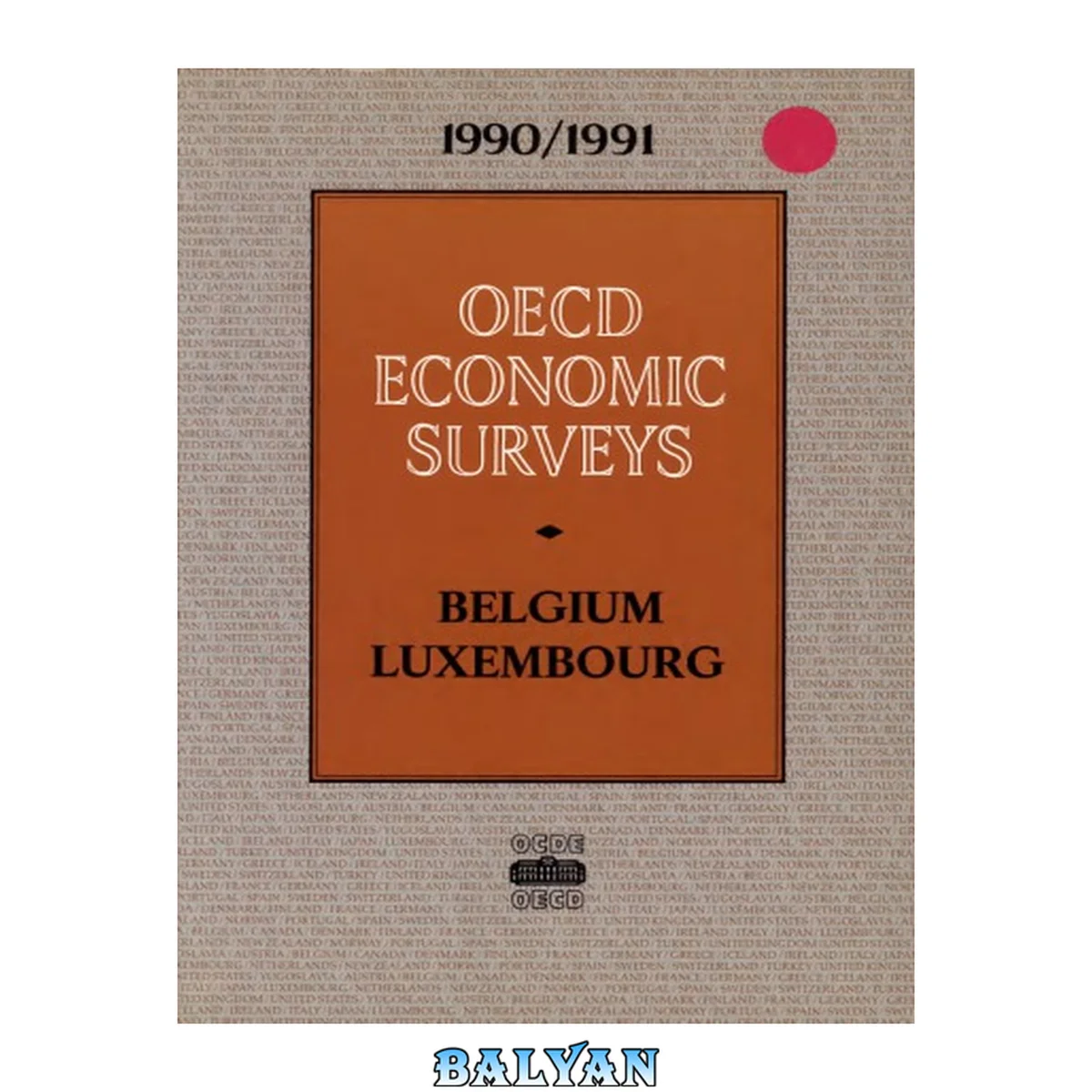 جلد کتاب OECD Economic Surveys: Luxembourg 1991, vol. 1991