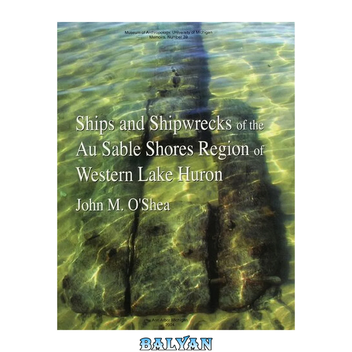 جلد کتاب Ships and Shipwrecks of the Au Sable Shores Region of Western Lake Huron (Memoirs) (Volume 39)