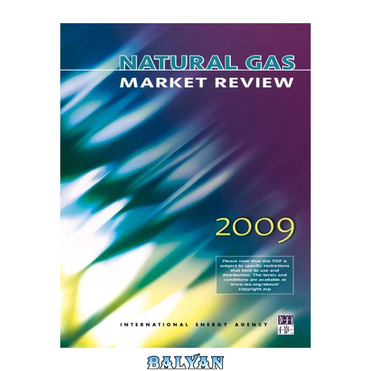 جلد کتاب Natural gas market review 2009 : Optimising investments and ensuring security in a high-priced environment