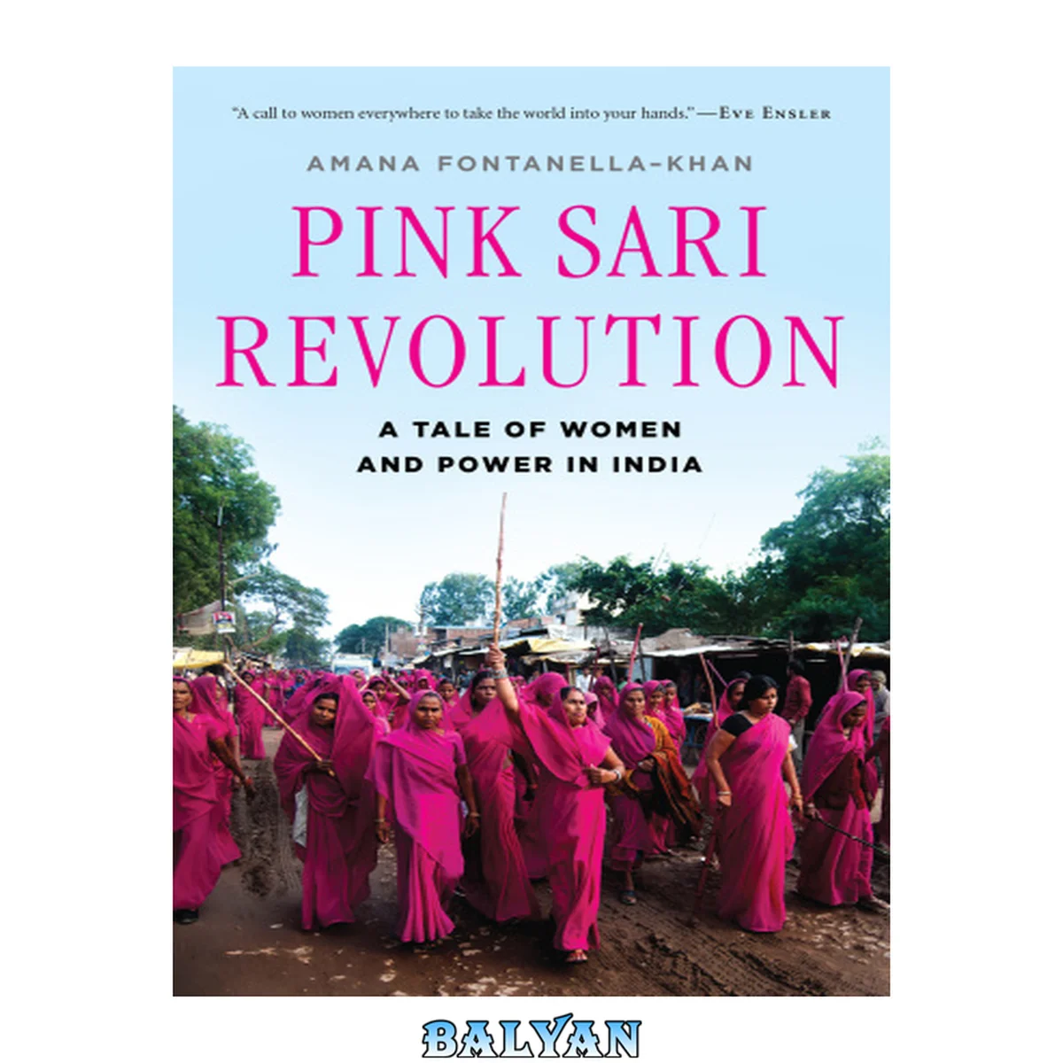 جلد کتاب Pink sari revolution : a tale of women and power in the badlands of India