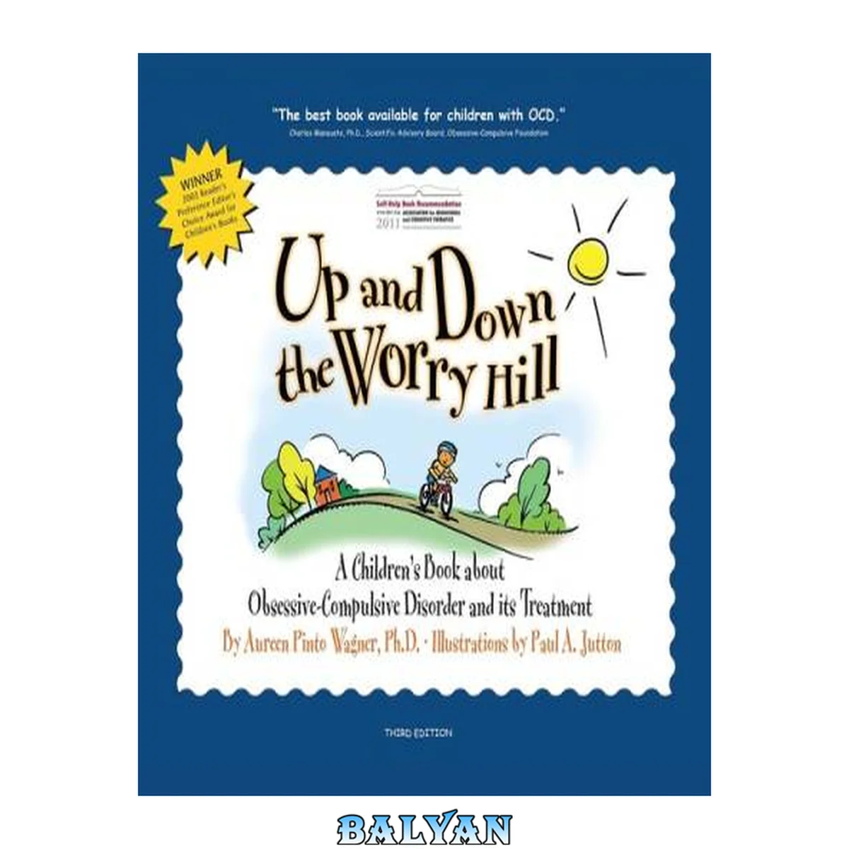 جلد کتاب Up and down the worry hill : a children's book about obsessive-compulsive disorder and its treatment