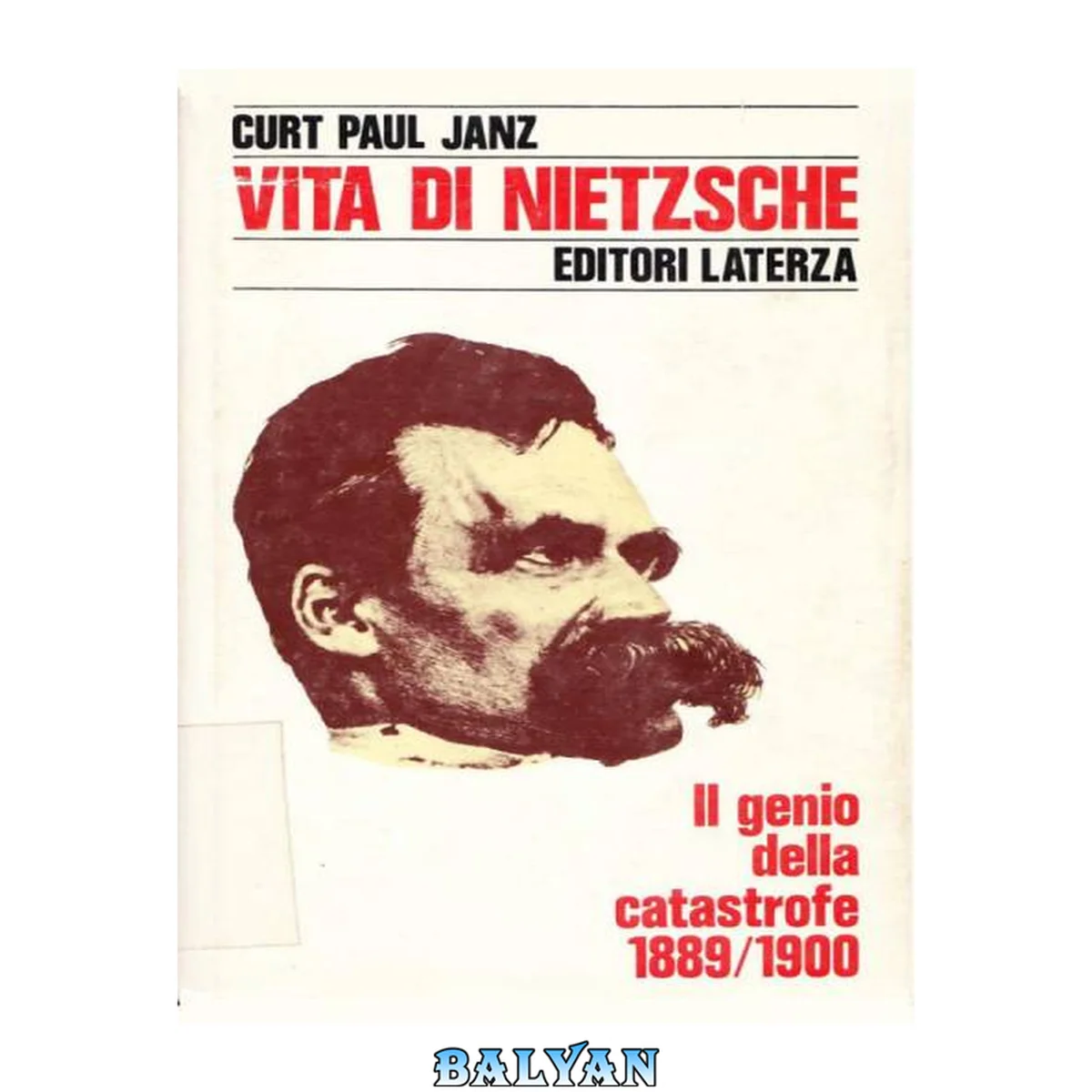 جلد کتاب Vita di Nietzsche. Il genio della catastrofe 1889-1900 Vol. 3