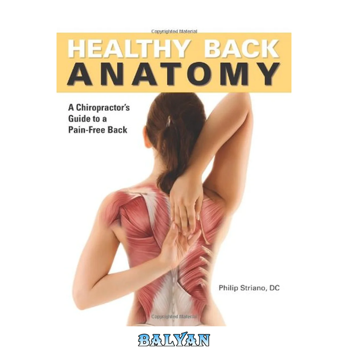 جلد کتاب Healthy Back Anatomy: A Chiropractor's Guide to a Pain-Free Back (Anatomies of)