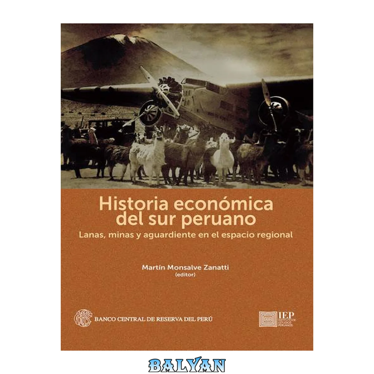 جلد کتاب Historia Económica del Sur Peruano. Lanas, minas y aguardiente en el espacio regional 1
