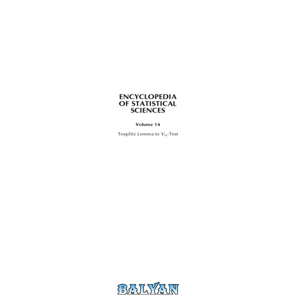 Encyclopedia of Statistical Sciences Vol. 14