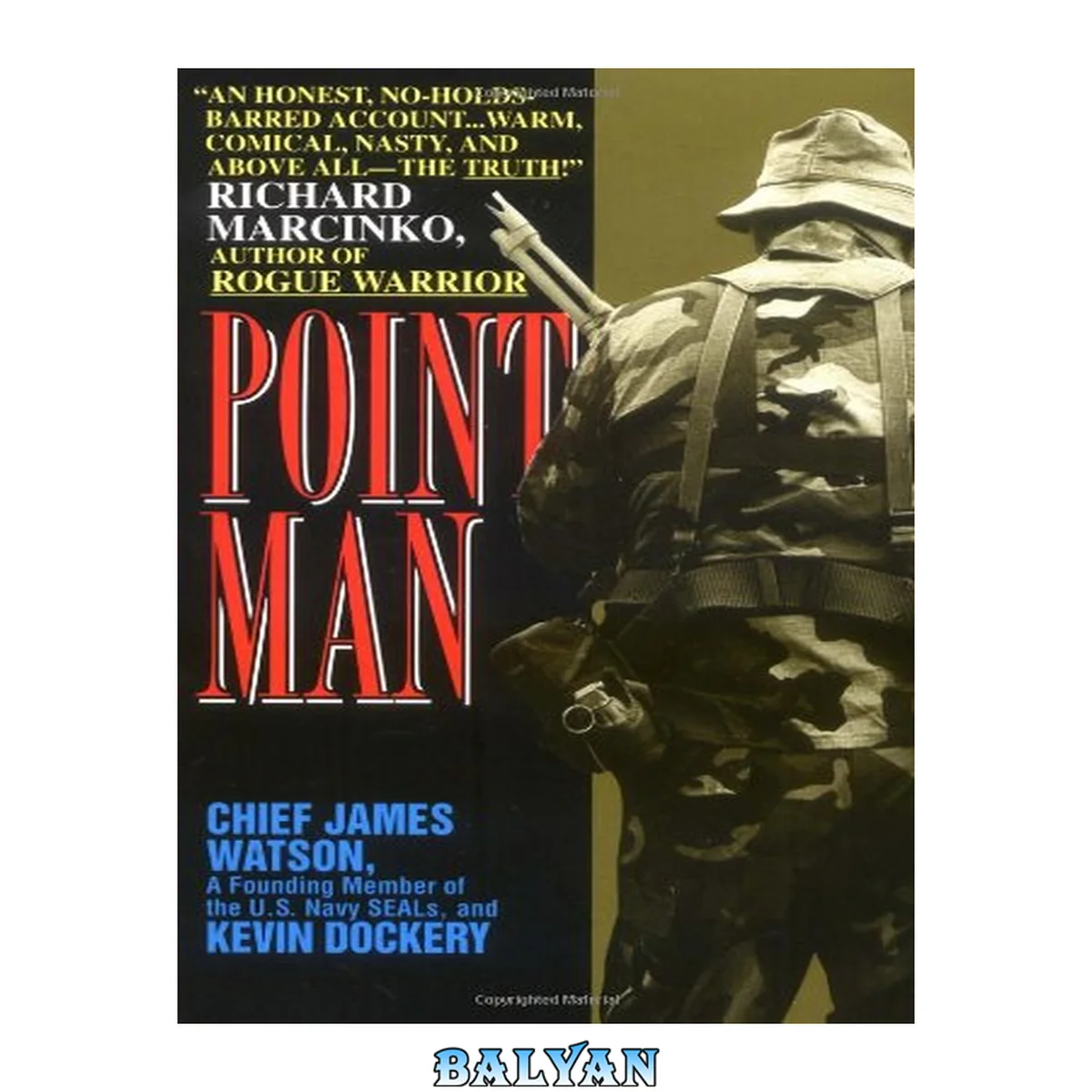 جلد کتاب Point man : inside the toughest and most deadly unit in Vietnam by a founding member of the elite Navy SEALs
