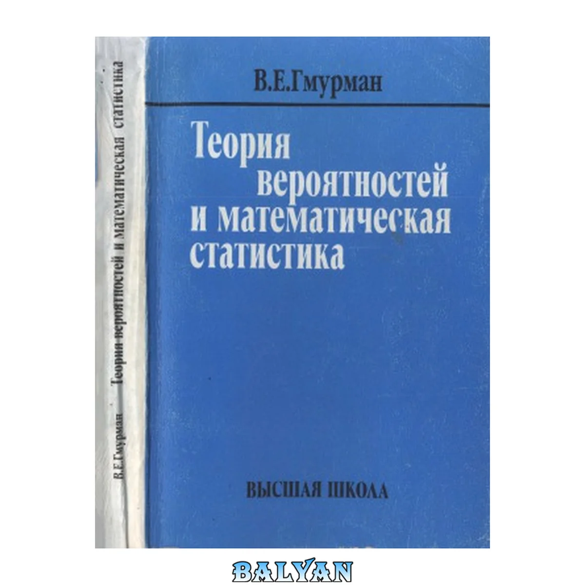 جلد کتاب Теория вероятностей и математическая статистика: учебное пособие для студентов вузов