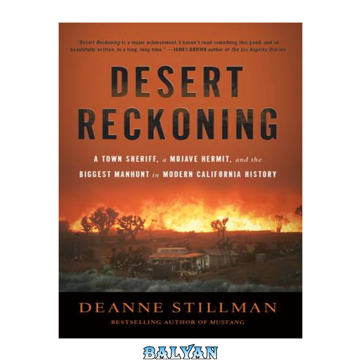 جلد کتاب A Desert Reckoning: A Town Sheriff, a Mojave Hermit, and the Biggest Manhunt in Modern California History