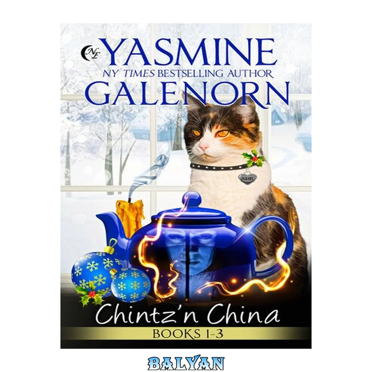 جلد کتاب Chintz 'n china, books 1-3 : Ghost of a Chance, Legend of the Jade Dragon, Murder Under A Mystic Moon