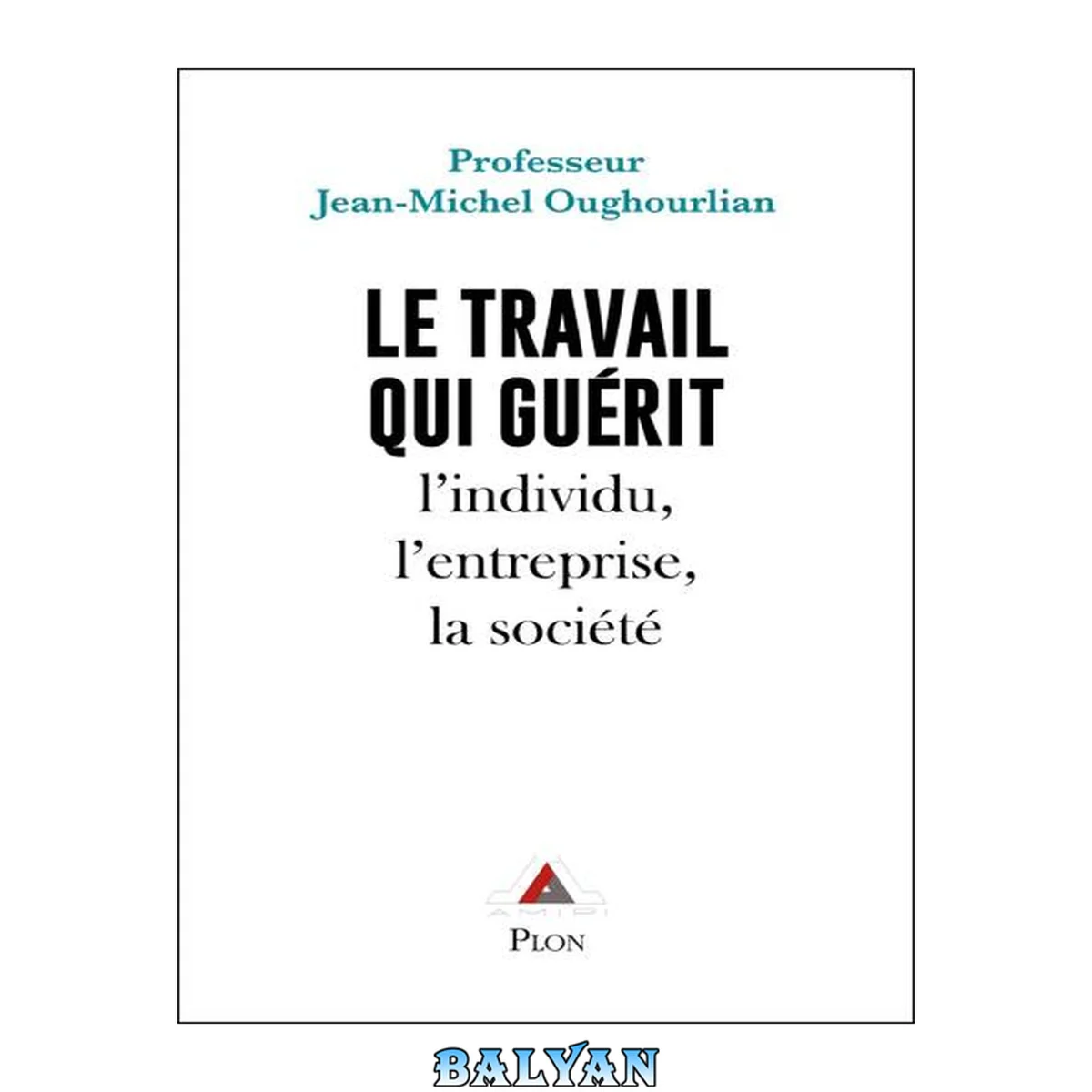 جلد کتاب Le travail qui guérit : l'individu, l'entreprise, la société