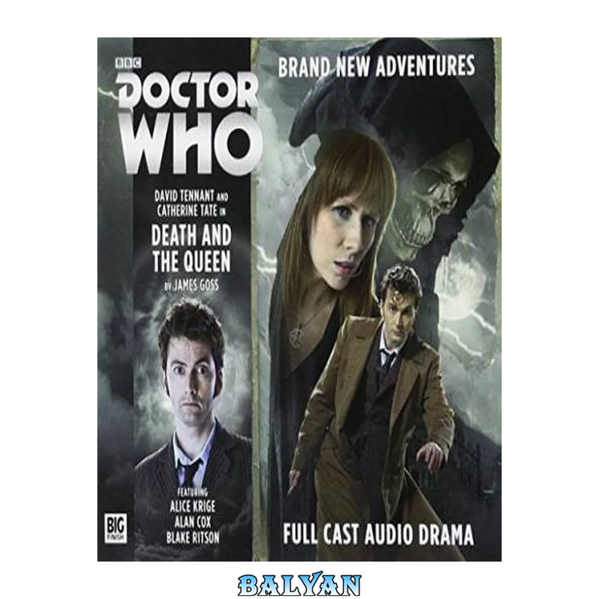 جلد کتاب Doctor Who: Death and the Queen (The Tenth Doctor Adventures, #1.3)